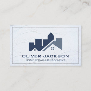 Architectural Construction Real Estate Logo Business Card