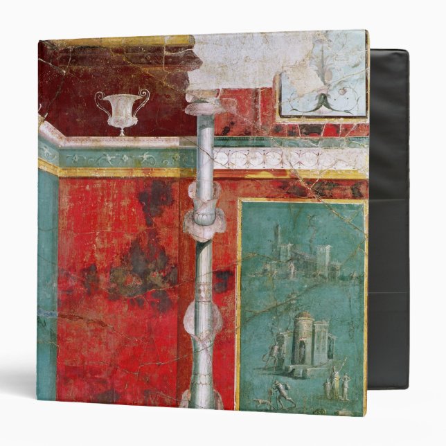 Architectural detail with a landscape binder (Front/Inside)