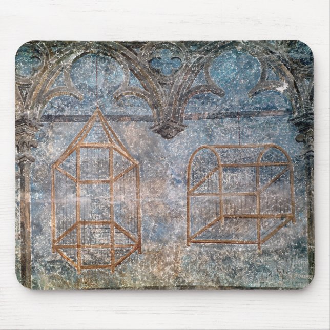 Architectural details from Pope's bedroom Mouse Pad (Front)