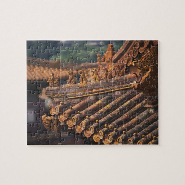Architectural details in the Forbidden City, Jigsaw Puzzle (Horizontal)