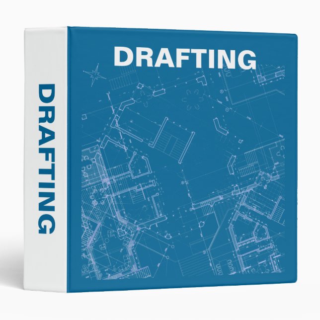 Architectural Drafting Binder (Front/Spine)