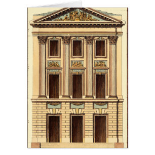 Architectural Facade by Jean Deneufforge