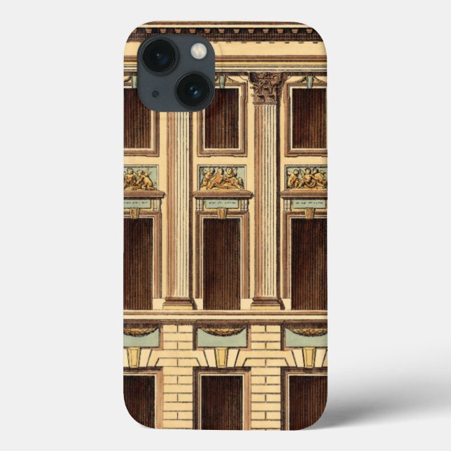 Architectural Facade by Jean Deneufforge Case-Mate iPhone Case (Back)