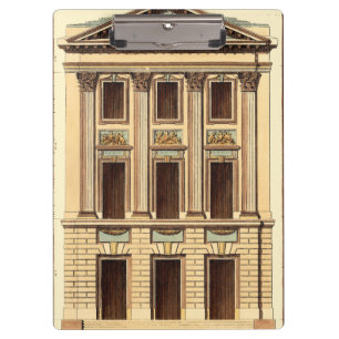 Architectural Facade by Jean Deneufforge Clipboard