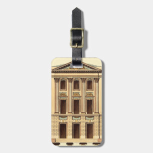 Architectural Facade by Jean Deneufforge Luggage Tag