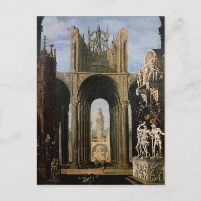 Architectural Fantasy Postcard (Front)