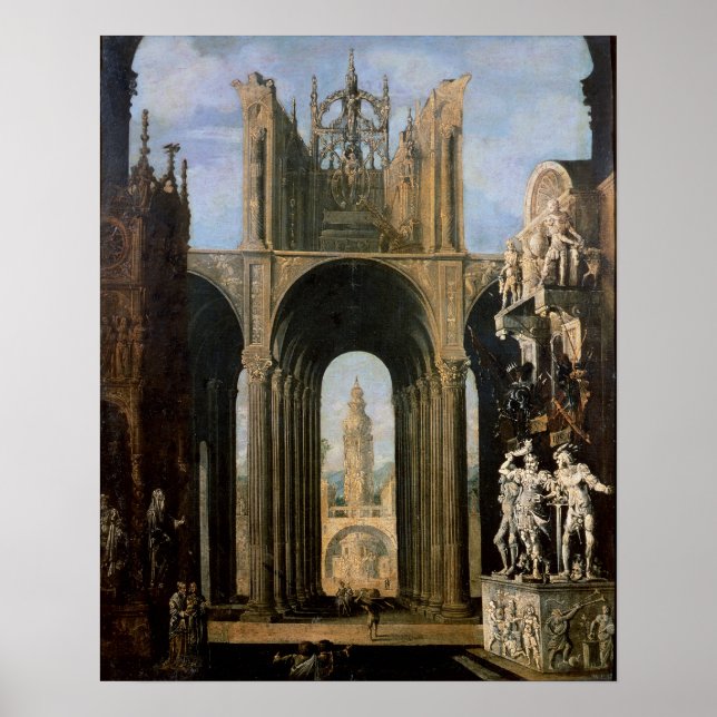Architectural Fantasy Poster (Front)