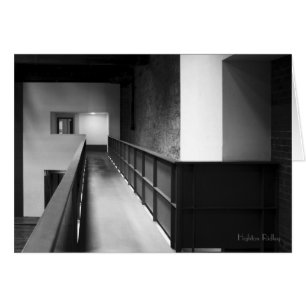 Architectural Fugue blank notelet / card