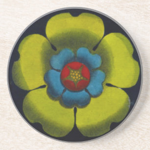 Architectural Rosette No. 6 Coaster