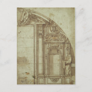 Architectural Study Postcard