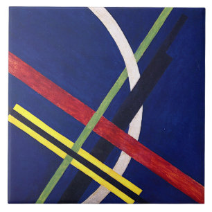 Architecture 1 by Laszlo Moholy-Nagy Tile