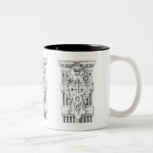 ARCHITECTURE Black Two-Tone Mug