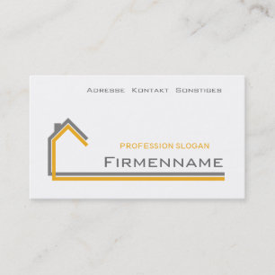 architecture business card