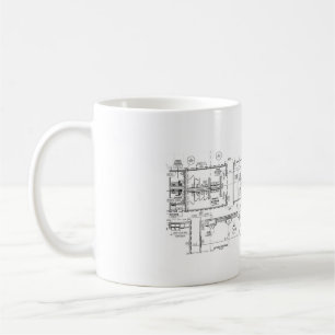 Architecture coffee cup