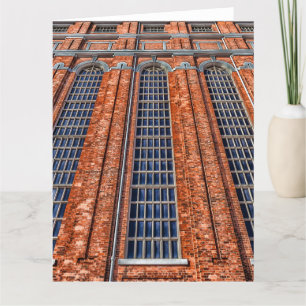 Architecture detail of the Central Tejo in Lisbon Thank You Card