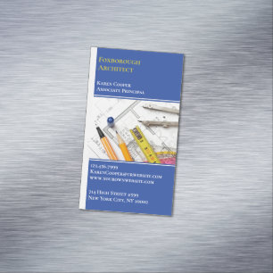 Architecture Engineering Magnetic Business Card