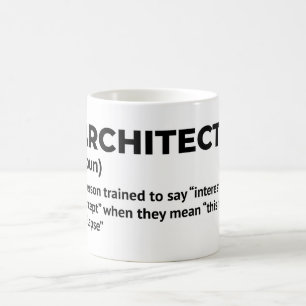 Architecture Humour Definition Mug