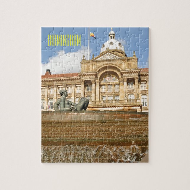 Architecture in Birmingham, England Jigsaw Puzzle (Vertical)