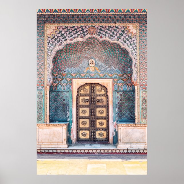 Architecture in Rajasthan Poster (Front)