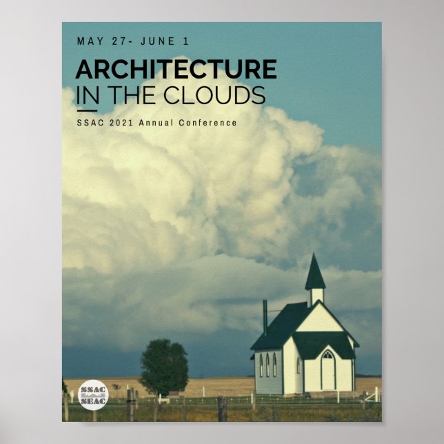 Architecture in the Clouds Poster (Front)