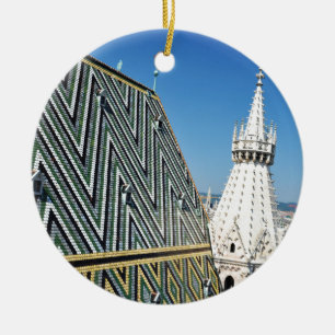 Architecture in Vienna, Austria Ceramic Ornament