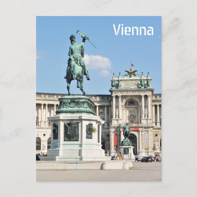 Architecture in Vienna, Austria Postcard (Front)