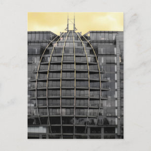 Architecture moderne à Londres, Angleterre Carte p