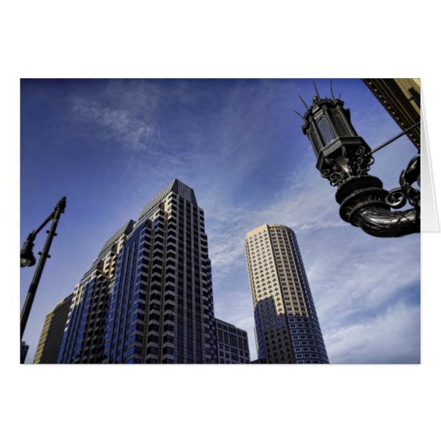 Architecture of downtown Boston (Front Horizontal)