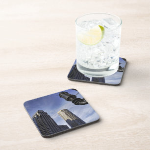 Architecture of downtown Boston Coaster