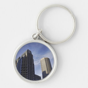Architecture of downtown Boston Keychain