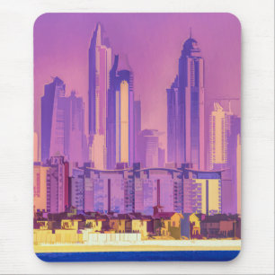 Architecture Of Dubai Art Mouse Pad