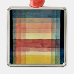 Architecture of the Plain by Paul Klee Metal Ornament