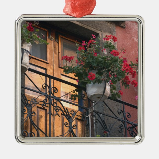 Architecture on the streets of San Miguel de Metal Ornament (Front)