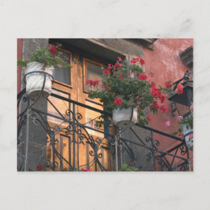 Architecture on the streets of San Miguel de Postcard