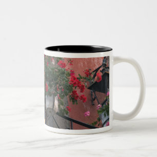 Architecture on the streets of San Miguel de Two-Tone Coffee Mug