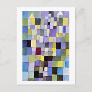 Architecture, Paul Klee Postcard