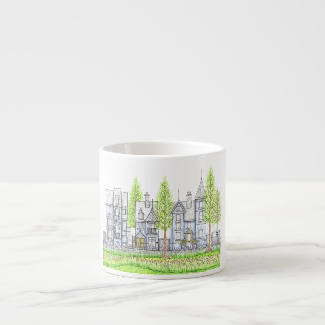 Architecture Victorian Espresso Cup (Front)