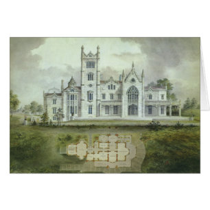Architecture Vintage, Plans d'étage de Château Fra