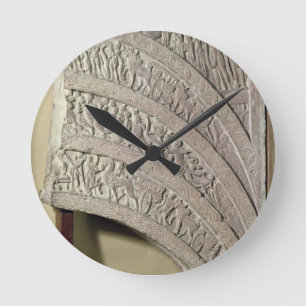 Architrave from a gateway, red sandstone, Mathura, Round Clock