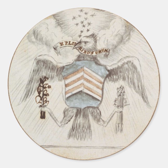 Archive Presidential Seal Sketch (Front)