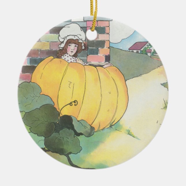 Archived Template Item for Mother Goose Ceramic Ornament (Front)
