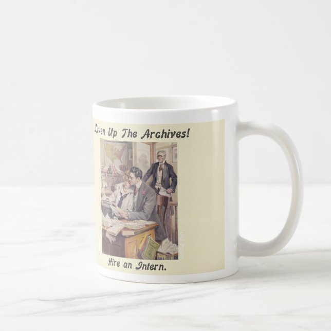Archives Intern Mug (Right)