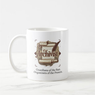 Archivist – Guardian of the Past Coffee Mug