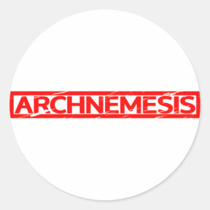 Archnemesis Stamp Classic Round Sticker