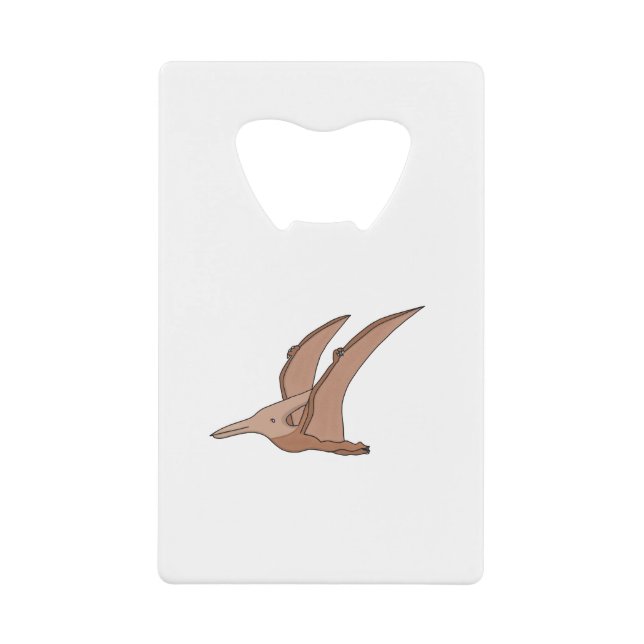 Archosaurs Pterosaur Credit Card Bottle Opener (Front)