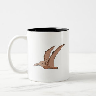Archosaurs Pterosaur Two-Tone Coffee Mug