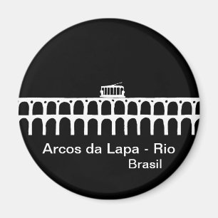Archs of Lapa - Rio de Janeiro Magnet