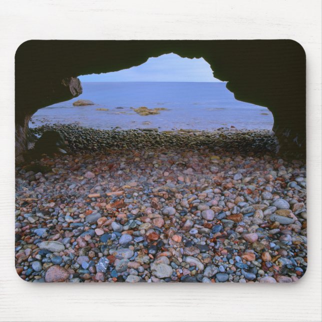 Archway Leads To Seascape Mouse Pad (Front)