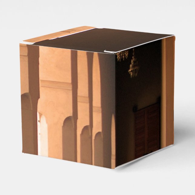Archways in Morocco Favor Box (Front Side)