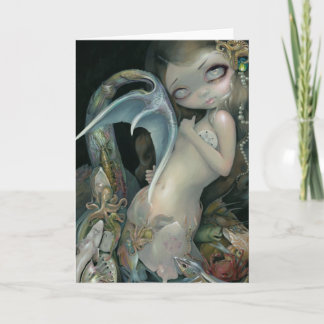 "Arcimboldo Mermaid" Greeting Card
